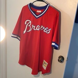Mitchell and ness braves 1980 murphy jersey